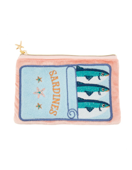 Sardine Purse Blue One Size