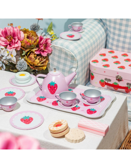 Strawberry Kids' Tea Set 3