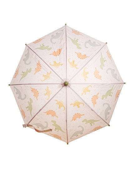 Desert Dino Kids' Umbrella Brown One Size