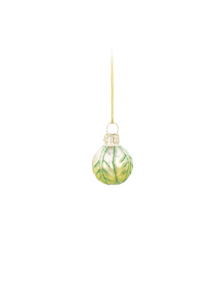 Mini Glass Vegetable Hanging Decorations - Set of 4 2