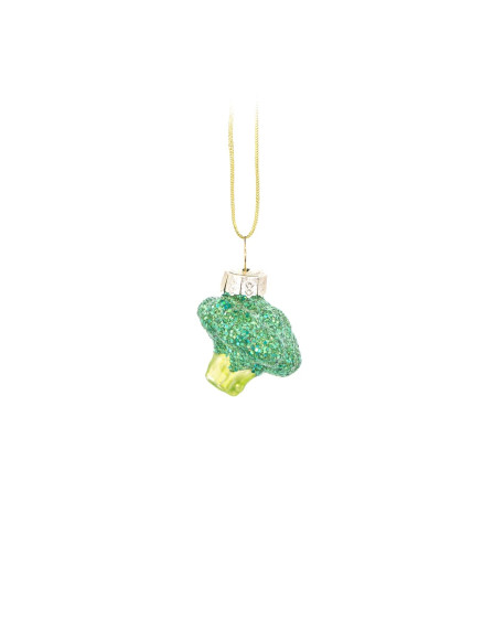 Mini Glass Vegetable Hanging Decorations - Set of 4 3