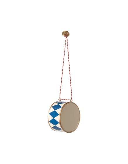 Ялинкова прикраса Large Drum Dark Blue
