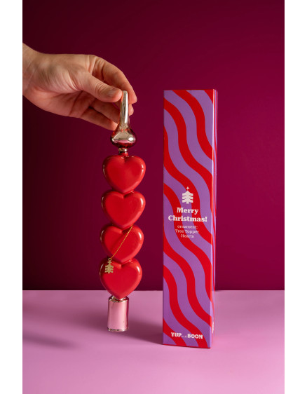 Ялинкова прикраса Tree Topper Hearts – Один розмір 3