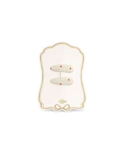New Hair Clips - Tiny Hearts – One Size
