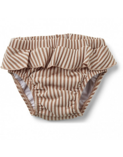 Elise Seersucker Rose Swim Pants